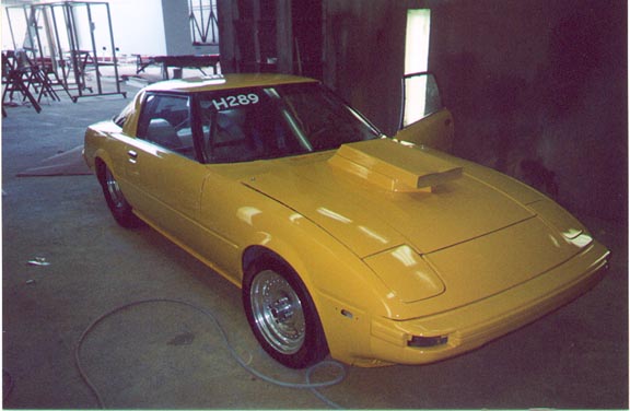 350 Chevy powered 85 Mazda RX-7